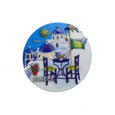 Tουριστικό μαγνητάκι Souvenir – Σετ 12pcs - Resin Magnet - Greece - 678328