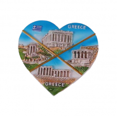 Tουριστικό μαγνητάκι Souvenir – Σετ 12pcs - Resin Magnet - Greece - 678039