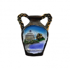 Tουριστικό μαγνητάκι Souvenir – Σετ 12pcs - Resin Magnet - Thessaloniki - 678163