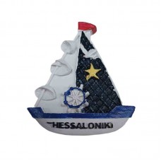 Tουριστικό μαγνητάκι Souvenir – Σετ 12pcs - Resin Magnet - Thessaloniki - 678366