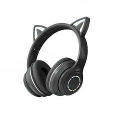 Ασύρματα ακουστικά - Cat Headphones - ST89M - 626891 - Black