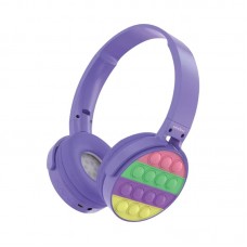 Ασύρματα ακουστικά - Pop It Headphones - ST91 - 886963 - Purple