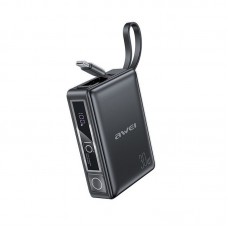 Powerbank - P87K - 10.000mah - 30W - AWEI - 008624 - Black