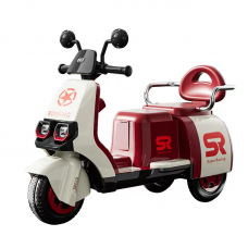 Παιδικό ηλεκτροκίνητο τρίκυκλο scooter - BJQ-SR - 731115 - Red/White