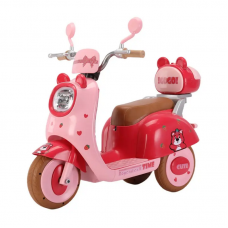 Παιδικό ηλεκτροκίνητο τρίκυκλο scooter - BBF-318 - 731114 - Fuchsia/Pink