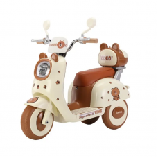 Παιδικό ηλεκτροκίνητο τρίκυκλο scooter - BBF-318 - 731114 - Brown