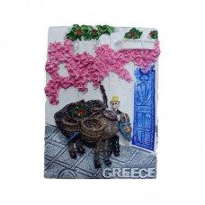 Tουριστικό μαγνητάκι Souvenir - Σετ 12pcs - Greece - 678383