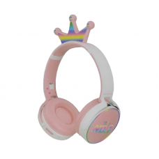 Ασύρματα ακουστικά - Princess Headphones - ME16 - 516479 - White/Light Pink