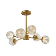 Φωτιστικό οροφής LED - 9644-6 - Gold - 431347