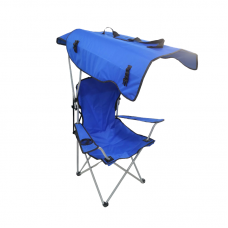 Πτυσσόμενη καρέκλα camping με σκίαστρο - 1053 - 170051 - Light Blue