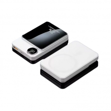 Μαγνητικό Powerbank ασύρματης φόρτισης - S111 - 15W - 811290 - White