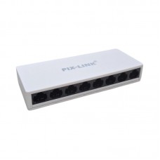 Switch με 8 θύρες Ethernet - SW08S-8 - Pix-Link - 812037