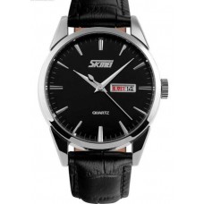 Αναλογικό ρολόι χειρός – Skmei - 9073 - Black/Silver