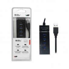 Αντάπτορας USB Hub με 4 θύρες - 304P - 30cm - 095929