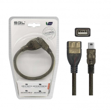 Αντάπτορας καλώδιο - USB-A female/Micro USB - 17S-01 - 20cm - 098111