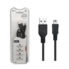 Καλώδιο μεταφοράς δεδομένων - Data - 3S - USB-A male/USB mini male - 5m - 097206