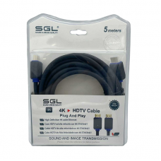 Καλώδιο HDMI - D1592 - High Speed 2.0V - 5m - 094854