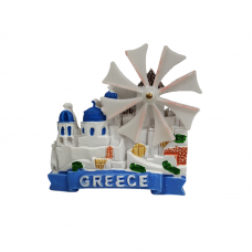 Tουριστικό μαγνητάκι Souvenir – Σετ 12pcs - Resin Magnet - 678210