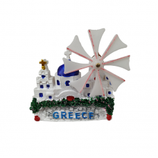 Tουριστικό μαγνητάκι Souvenir – Σετ 12pcs - Resin Magnet - 678066