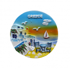 Tουριστικό μαγνητάκι Souvenir – Σετ 12pcs - Resin Magnet - 678233