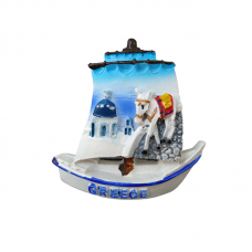 Tουριστικό μαγνητάκι Souvenir – Σετ 12pcs - Resin Magnet - 678028