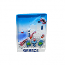 Tουριστικό μαγνητάκι Souvenir – Σετ 12pcs - Resin Magnet - 678013