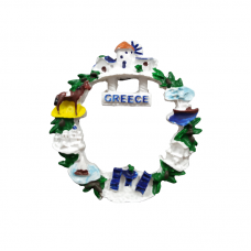 Tουριστικό μαγνητάκι Souvenir – Σετ 12pcs - Resin Magnet - 678292