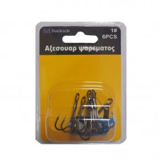 Αγκίστρια - Fishhook - No.6 - 10pcs - 30251