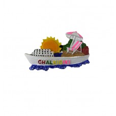 Tουριστικό μαγνητάκι Souvenir – Σετ 12pcs - Resin Magnet - Chalkidiki - 678096