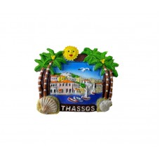 Tουριστικό μαγνητάκι Souvenir – Σετ 12pcs - Resin Magnet - 678127