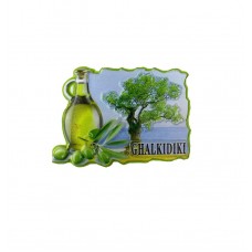 Tουριστικό μαγνητάκι Souvenir – Σετ 12pcs - Resin Magnet - 678092