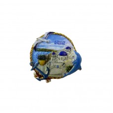 Tουριστικό μαγνητάκι Souvenir – Σετ 12pcs - Resin Magnet - 678068