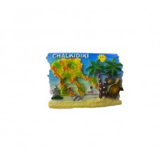 Tουριστικό μαγνητάκι Souvenir – Σετ 12pcs - Resin Magnet - 678076