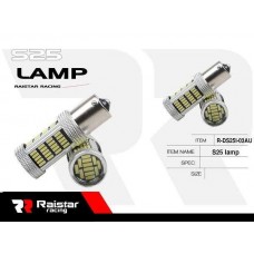 Λαμπτήρας LED διπολικός - S25 - R-DS25I-03AU - 2pcs - 110208