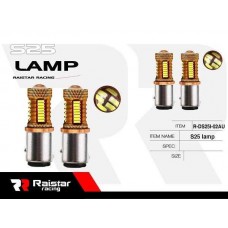 Λαμπτήρας LED διπολικός - S25 - R-DS25I-02AU - 2pcs - 110206