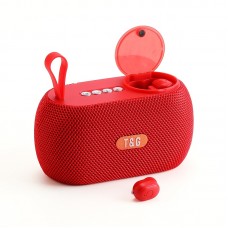 Ασύρματο ηχείο Bluetooth με σετ ακουστικά - TG810 - 889459 - Red