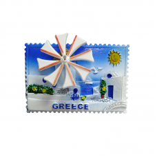 Tουριστικό μαγνητάκι Souvenir – Σετ 12pcs - Resin Magnet - 678185