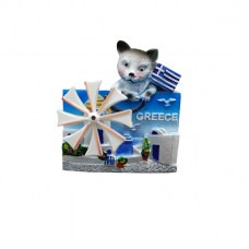 Tουριστικό μαγνητάκι Souvenir – Σετ 12pcs - Resin Magnet - 678195