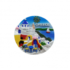 Tουριστικό μαγνητάκι Souvenir – Σετ 12pcs - Resin Magnet - 678243