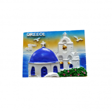 Tουριστικό μαγνητάκι Souvenir – Σετ 12pcs - Resin Magnet - 678265