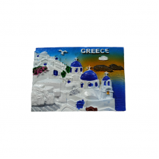 Tουριστικό μαγνητάκι Souvenir – Σετ 12pcs - Resin Magnet - 678268