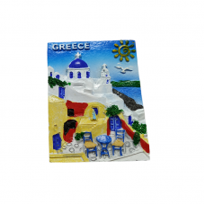 Tουριστικό μαγνητάκι Souvenir – Σετ 12pcs - Resin Magnet - 678270