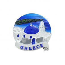 Tουριστικό μαγνητάκι Souvenir – Σετ 12pcs - Resin Magnet - 678278