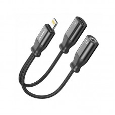 Αντάπτορας Lightning male σε Jack 3.5mm/Lightning female - CL-73 - AWEI - 888148