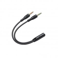 Αντάπτορας Female 3.5mm Jack σε Male Audio & Microphone Jack 3.5mm - AUX-002 - AWEI - 888124