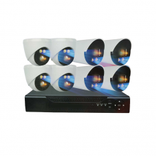 Καταγραφικό δικτύου με 8 κάμερες – CCTV Security Recording System – POE - 080081