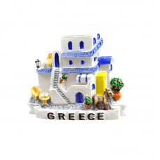 Tουριστικό μαγνητάκι Souvenir – Σετ 12pcs - Resin Magnet - Greece - 678220