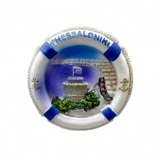 Tουριστικό μαγνητάκι Souvenir – Σετ 12pcs - Resin Magnet - Thessaloniki - 678160