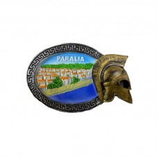 Tουριστικό μαγνητάκι Souvenir – Σετ 12pcs - Resin Magnet - Paralia - 678106