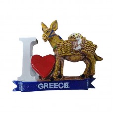 Tουριστικό μαγνητάκι Souvenir - Σετ 12pcs - Resin Magnet - Greece - 678359